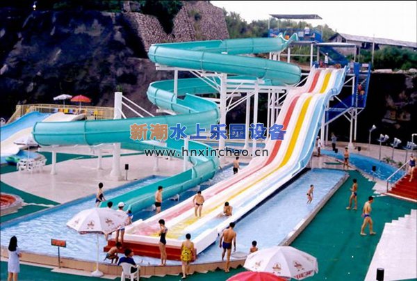 螺旋敞開&彩虹滑梯組合